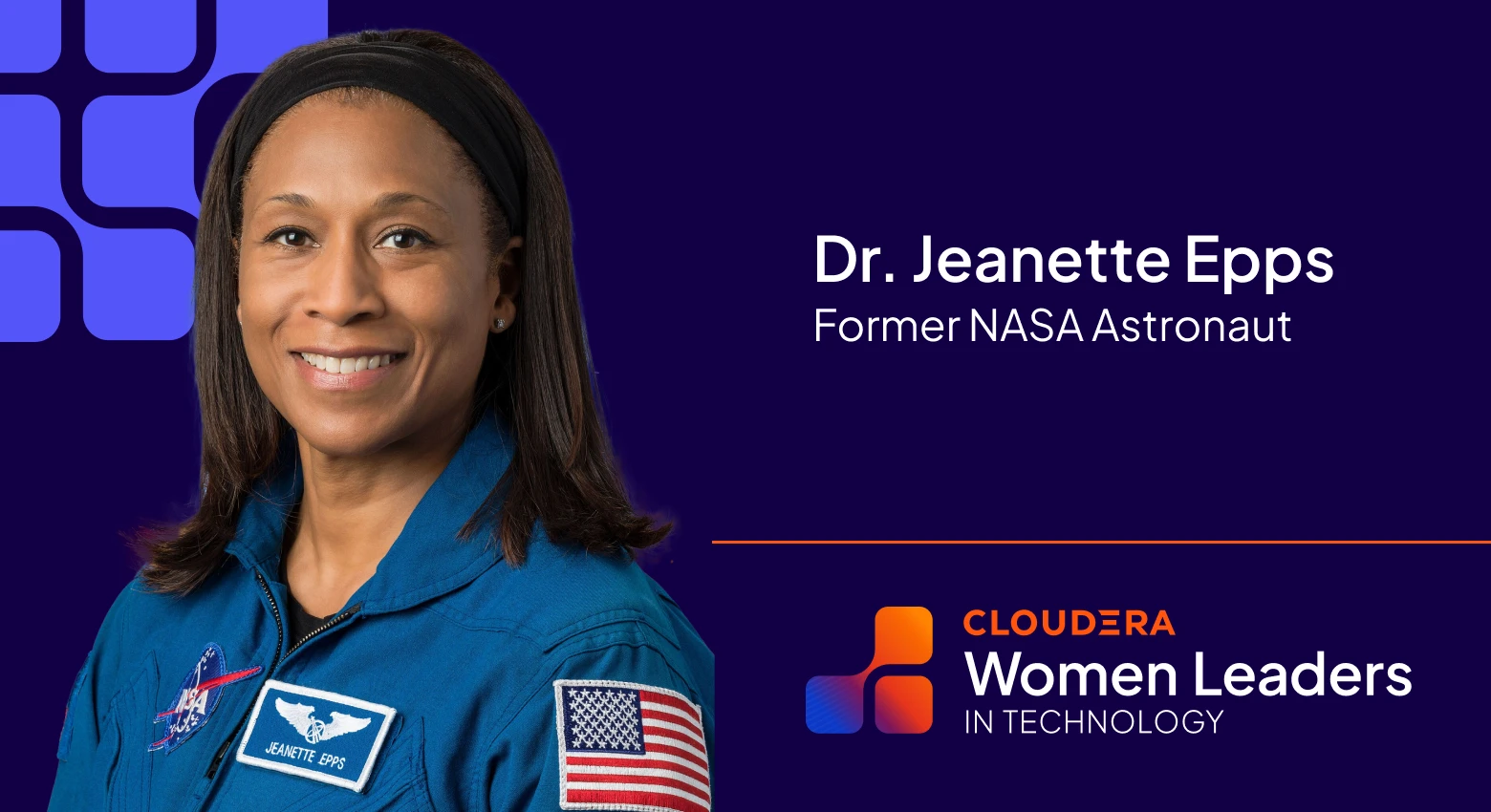Écoutez le Dr Jeanette Epps, ancienne astronaute de la NASA.