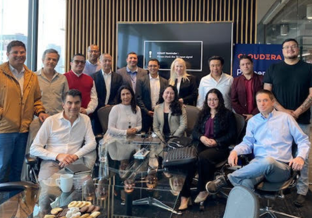 Participants à notre soirée de visionnage à Mexico City