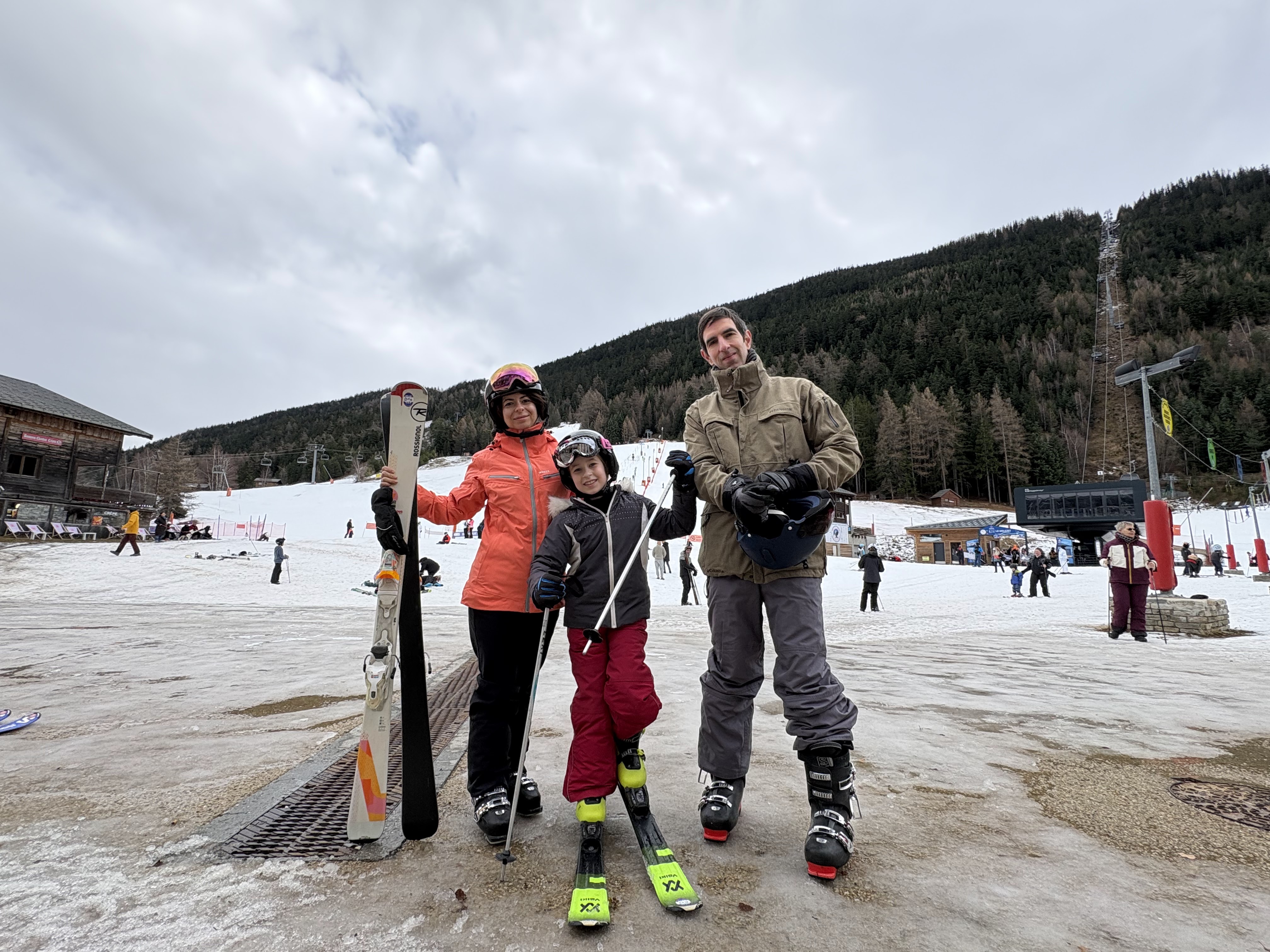 ski en famille