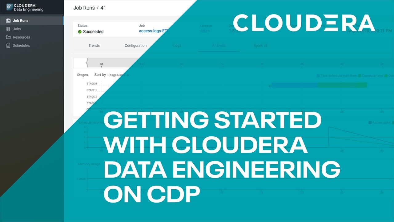 Getting started with Cloudera data engineering on CDP
