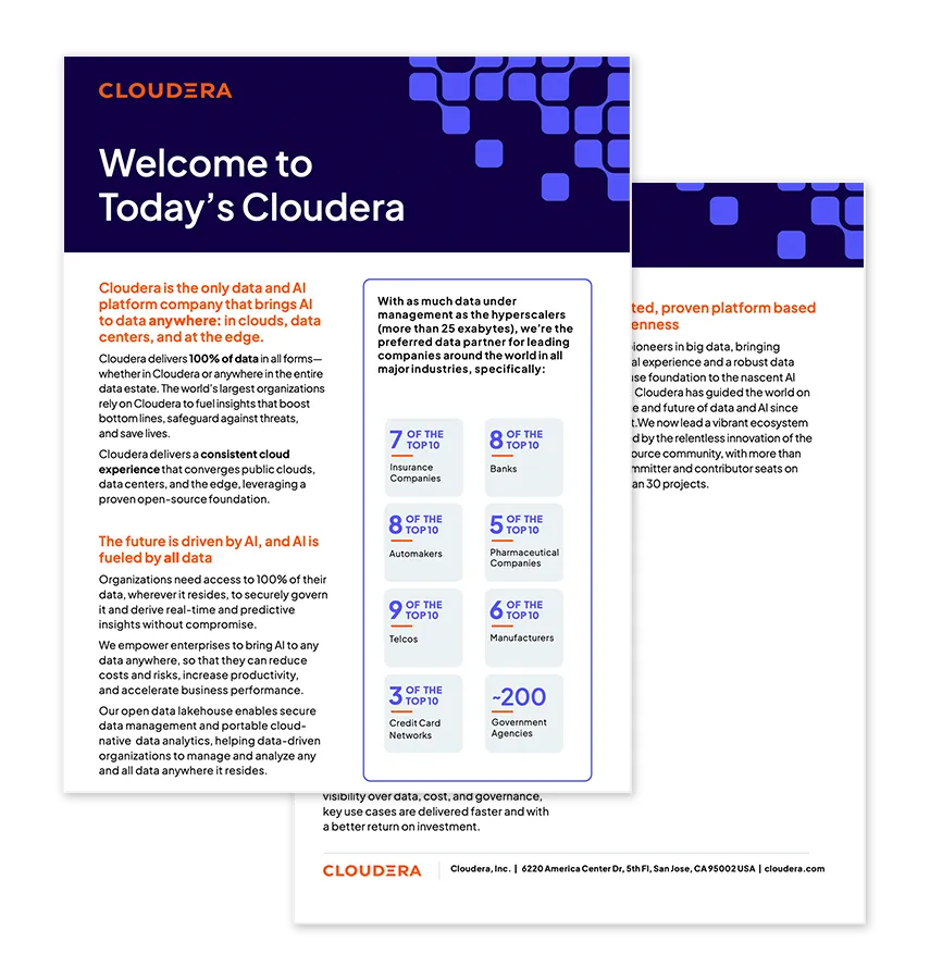 Vignette de profil Cloudera