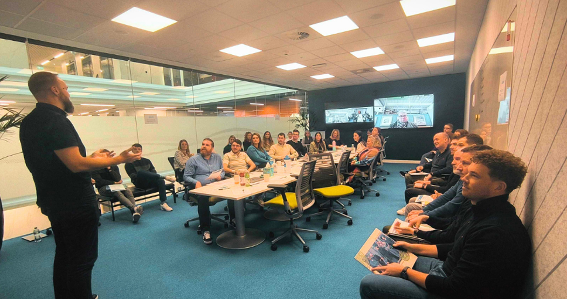 Intérieur du bureau de Cloudera 