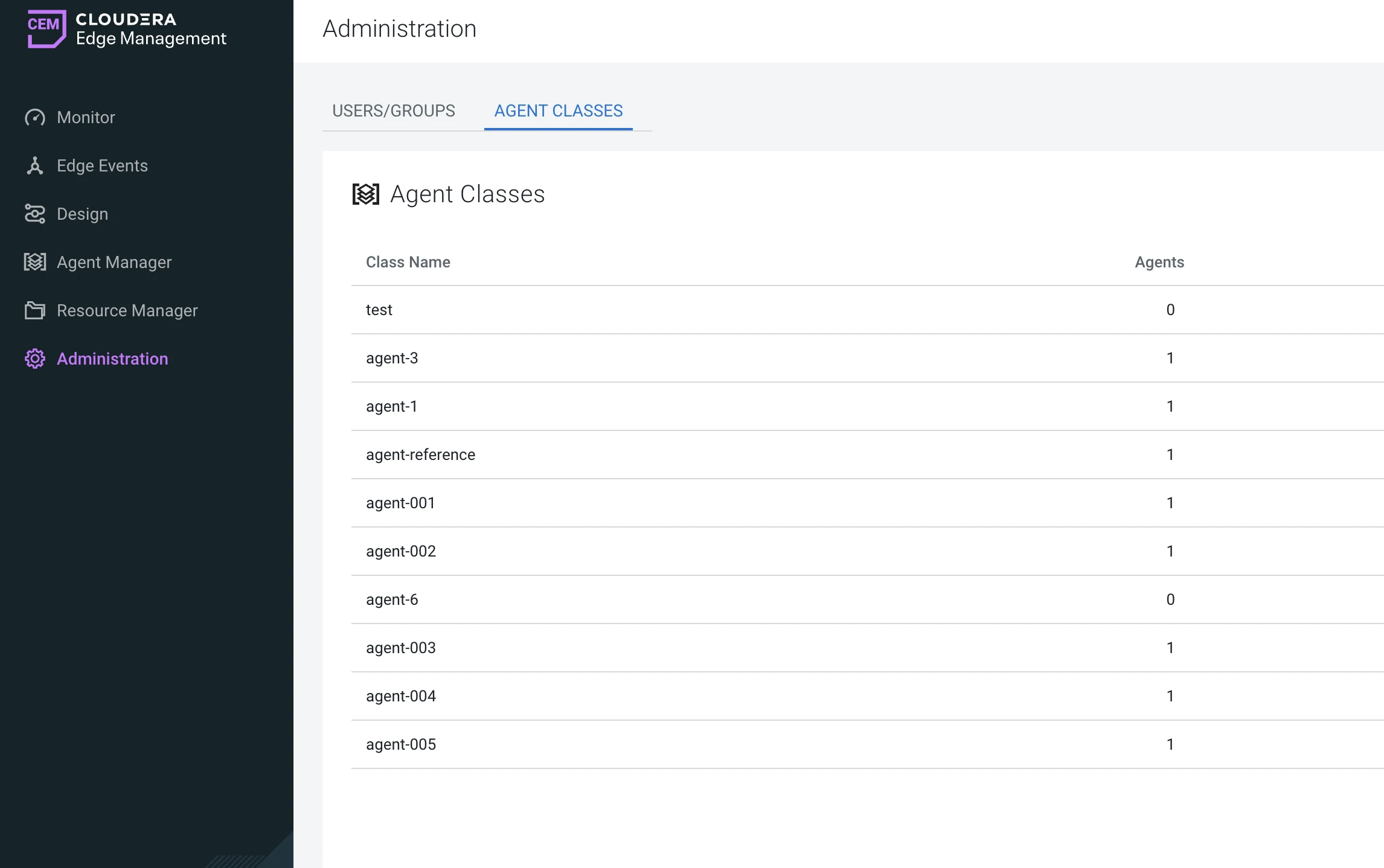 Capture d'écran de la conception de flux Edge Management
