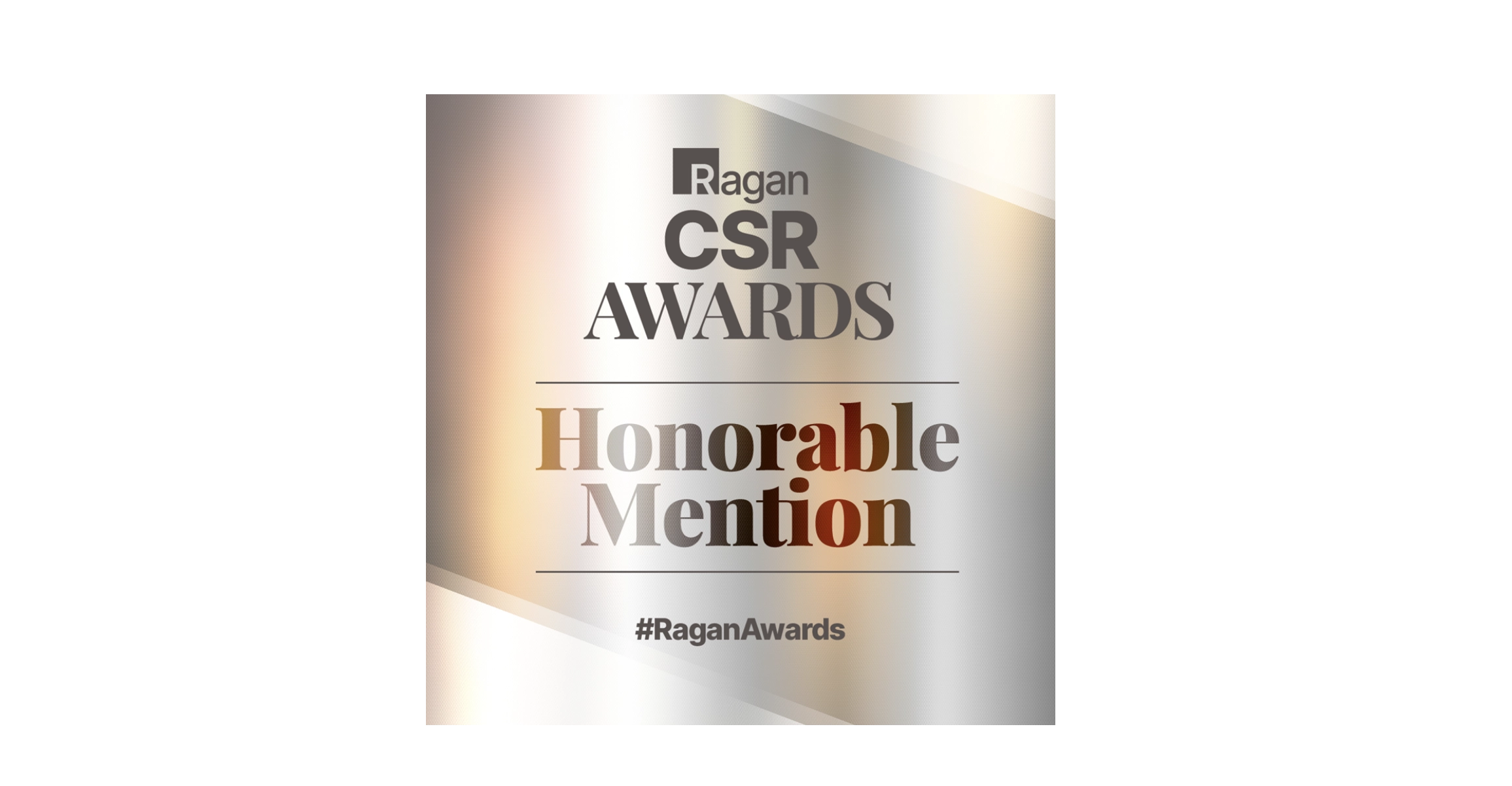 Mention honorable aux Ragan Awards