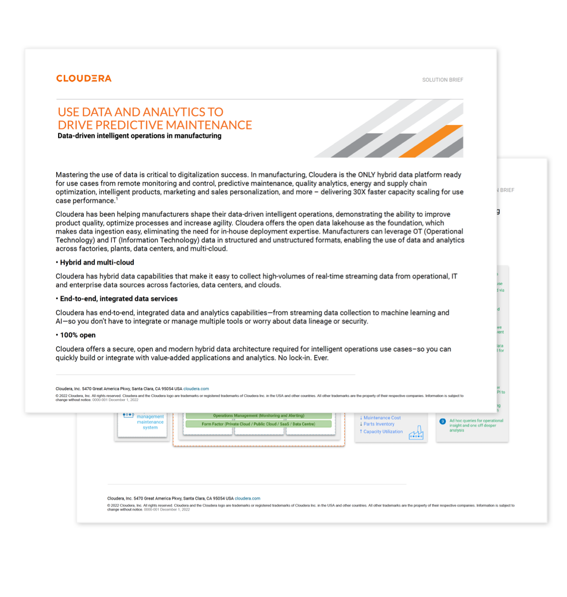Fiche technique : Architecture de référence – Maintenance prédictive